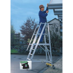 Plate-forme de travail repliable industrielle