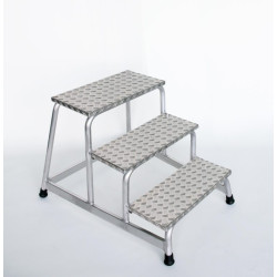 Marchepied aluminium monobloc industriel
