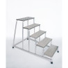 Marchepied aluminium monobloc industriel