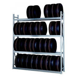 Rayonnage mi-lourd pour stockage de pneus
