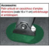 Patin articulé caouchouc anti-échouage et antidérapant