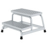 Marchepied aluminium monobloc industriel super-antidérapant R13