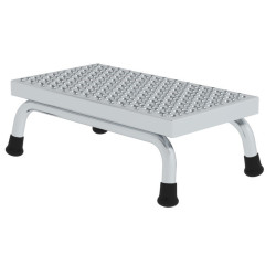 Marchepied aluminium monobloc industriel super-antidérapant R13