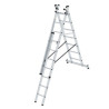 Ensemble échelle transformable 3x2,20 m avec plateau de travail