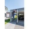 Ensemble échelle transformable 3x2,20 m avec plateau de travail