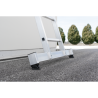 Ensemble échelle transformable 3x2,20 m avec plateau de travail