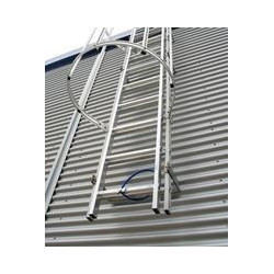 Echelles à crinolines en aluminium anodisé