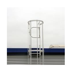 Echelles à crinolines en aluminium brut